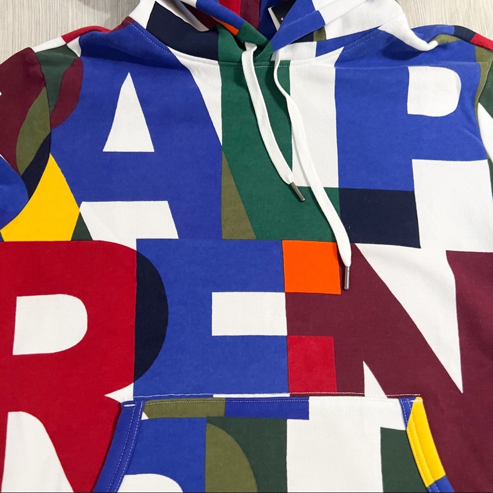 Polo Ralph Lauren Multicolor MONOGRAM LOGO Hooded Sweatshirt - Picture 3 of 16